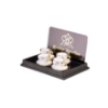 Picture of Tea Cup Set - Blue Onion Gold Design / Set of 4